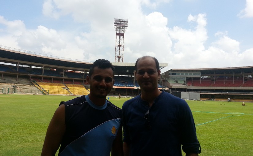 Interview With Bharat Chipli – IPL and Karnataka Ranji Player